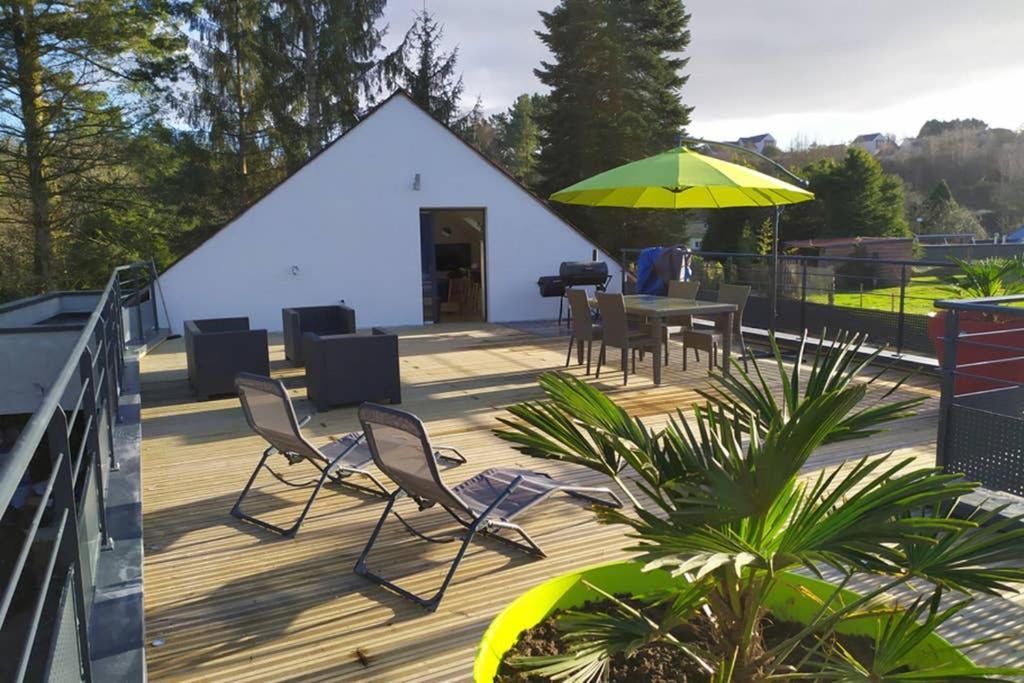 Logement Atypique Bien Etre Au Cœur De La Nature Quimper Extérieur photo